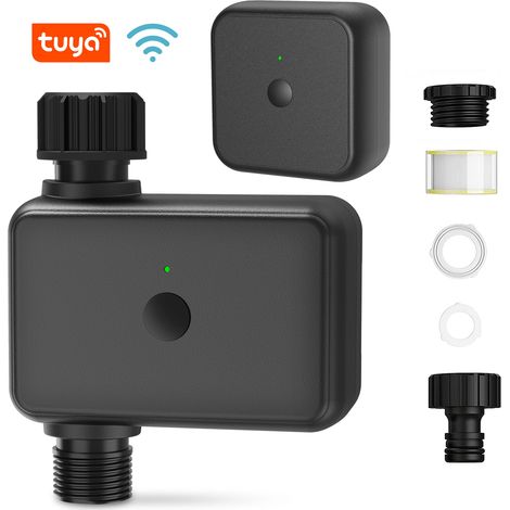 Tuya Wifi Jardinage Irrigation Automatique Minuterie D'eau Dispositif D'arrosage Automatique Jardin Balcon Contrôle De Détection De Pluie Contrôleur De Système D'irrigation Intelligent (1/5)