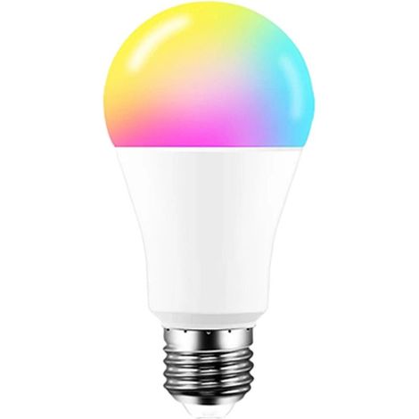 Ampoule LED à culot E27 avec commande vocale, installation facile, éclairage d'ambiance pour fêtes d'anniversaire (1/5)