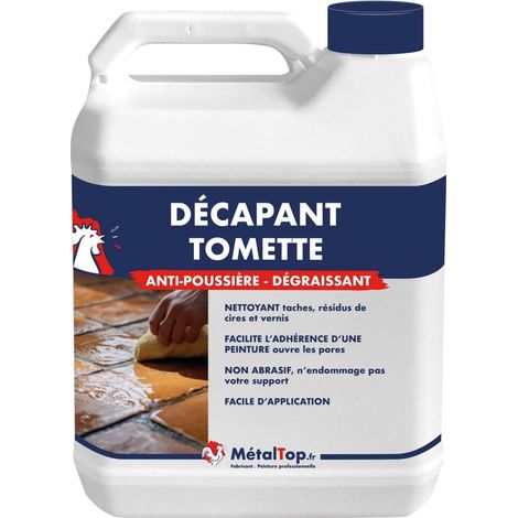 Decapant Tomette - 20 L - Incolore - Metaltop