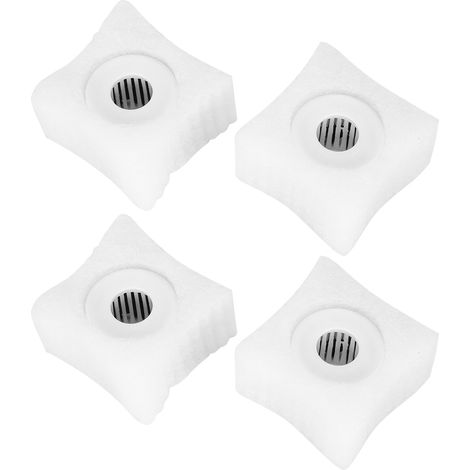 Lot de 4 éponges de filtration de rechange pour aquarium (1/5)