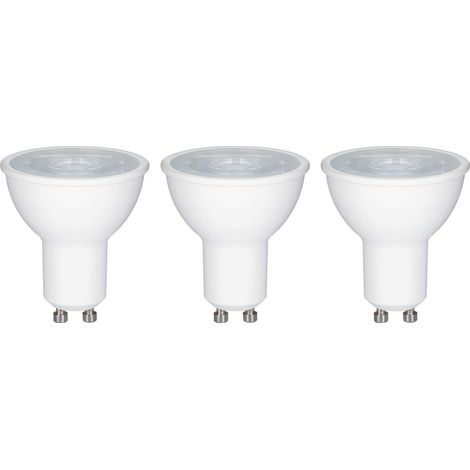 Lampe LED spots encastrés kit de 3 3x6,5 watts projecteurs encastrés Blanc spot lampe encastrée 2700K GU10 (1/5)