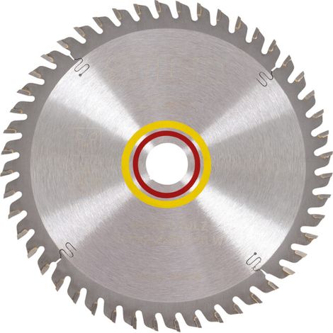 Stier – Lame de scie circulaire 160mm – Alésage 20mm – 48 dents denture alternée – Pour bois, panneaux de particules et plâtre