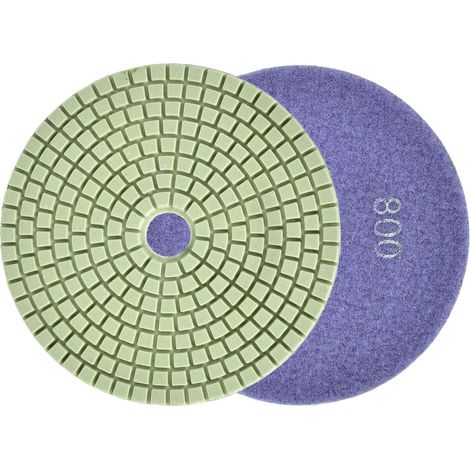 Polierscheibe zum Nassschleifen von Steinzeug 125 mm GR800 (25/250) (1/4)