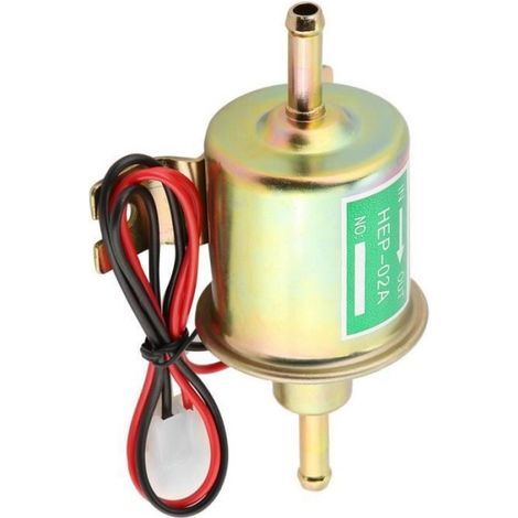 HURRISE Kit de pompe à carburant HEP-02A 12 / 24V pompe à essence électrique basse pression pompe diesel à essence avec kit (1/4)