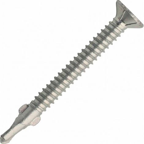 150 vis bois/métal - inox A2 - TX - perçage acier - Ø6,3x75mm - SCELL-IT - TFAXBM63075 (1/4)