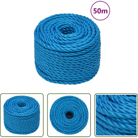 Seil - Arbeitsseil Blau 14 mm 50 m Polypropylen (1/5)