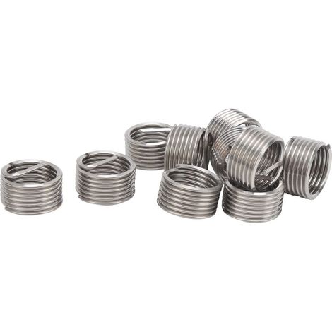 10 inserts réparation filetage inox, M18, 2D, protection acier (1/5)