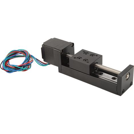 Rail Guide Linéaire Mini 50mm Course Actionneur Étape Mouvement CNC DIY Pièces Fraiseuse (1/5)