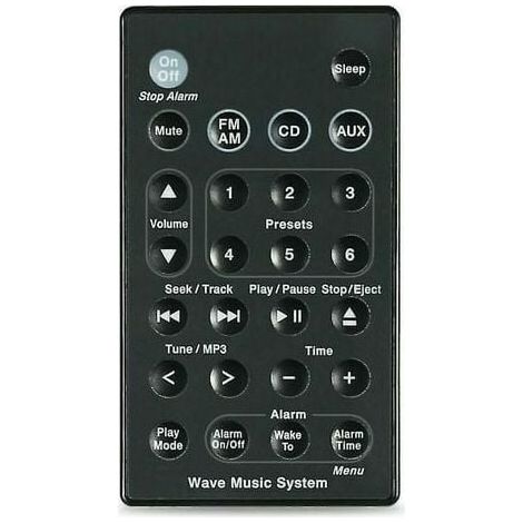 KZQ Ersatz für Bose Wave Music System Soundsystem Fernbedienung Awr1b1 Awr1b2 Awrcc1 Awrcc2 Awrcc3 (1/4)