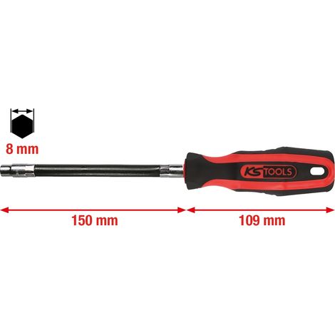 ERGOTORQUE Stecknuss-Schraubendreher, 8mm (1/5)