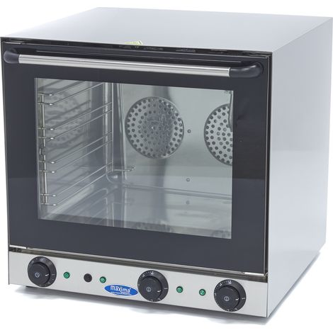 Four à Convection - Gril et Vapeur - 4 Plateaux - Minuterie Intégrée - Maxima