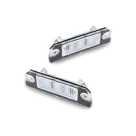 Éclairage de plaque d'immatriculation à LED blanches sans témoin d'erreur pour Golf 4 5 9N 3C B6 Limousine 2005-2010 (1/5)