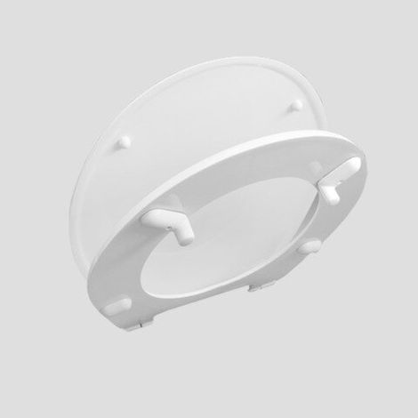 Sanit WC Sitz 4002 (abumed) 56038010000 weiss, Edelstahlscharniere, Pflegebereich (1/2)