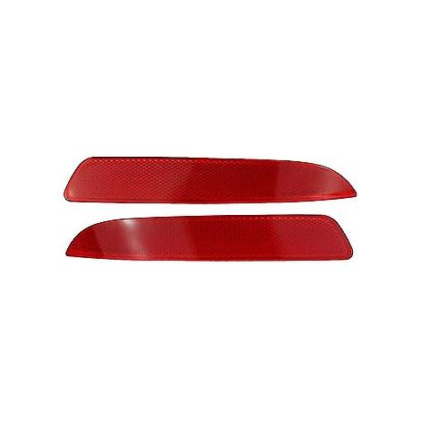 Rückstrahler-Warnleuchte für die hintere Stoßstange des BMW X5 E70 (2007–2009), Teilenummer: 63217158949, Teilenummer: 6321