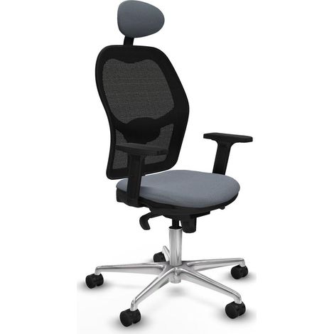 piqueras-y-crespo Ergonomischer Bürostuhl Grau (1/3)