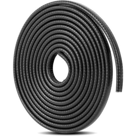 Protection portière voiture 4M en U – Caoutchouc anti-collision flexible – Installation facile sur bord de porte – Pour la plupart des véhicules (1/4)