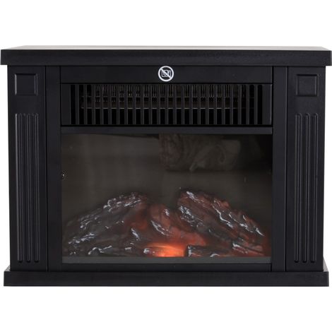 Cheminée Électrique Murale, Effet Flamme Réaliste (5 Modèles), Design Poêle Moderne - Pour Salon (1/5)
