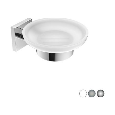 Porta sapone mod. hotel maison bianco cm 11 x h.5,5 x 13,5