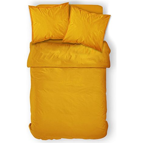 Housse de Couette Coton, Safran, 240 x 220 cm (1/2)