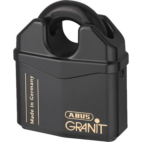 ABUS Mechanical 37RK/80mm GRANIT™ Plus Padlock Close Shackle Carded ABU3780CSC (1/4)