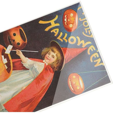 Cadre photo acrylique 12x18cm thème Halloween, peinture décorative moderne imperméable, tableau mural tendance pour bureau CBS736 (1/4)