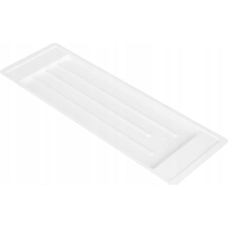 Escurreplatos de pie 59,2x20 cm blanco