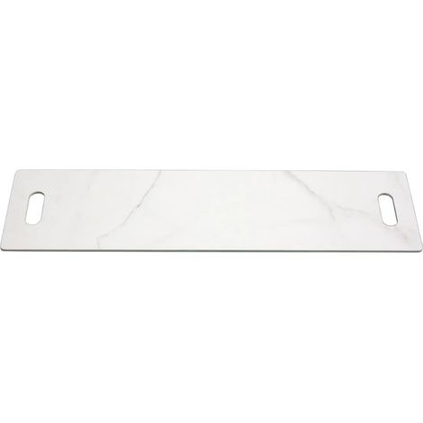 Elementi Keramik Abdeckung für Feuerstelle "Athen", weiß, 105 x 28,8 x 1,2 cm (L x B x H)
