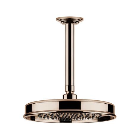 Ducha mural antical Gessi Venti20, D229mm, con articulación y