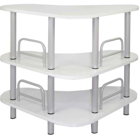 Barra-Bar acabado blanco brillo, 120cm(ancho) 102cm(alto) 80cm(fondo). (1/2)