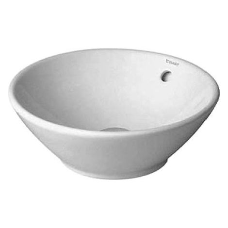 Duravit Bacino vasque à poser, ronde, avec trop-plein, sans plage (1/5)