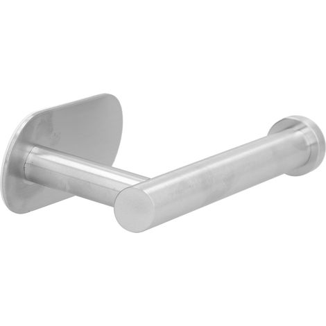 Porte-essuie-tout en acier inoxydable 304 sans perforation, idéal pour salle de bain, cuisine, hôtel et buanderie. (1/5)