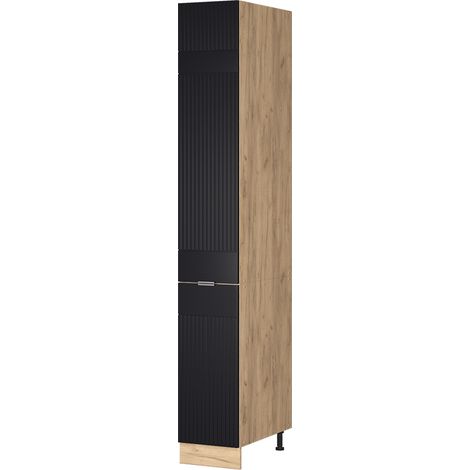Armario de farmacia Fame-Line, Rayas negras, 30 cm, Vicco