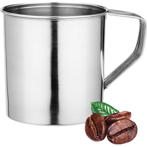 Taza de acero NDZ, acero inoxidable, 11 cm, 0,9 l, 900 ml (1/3)