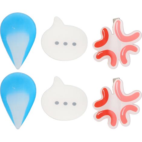 6 pinces à cheveux amusantes en forme d'animaux, accessoires capillaires pour sorties quotidiennes et fêtes (1/5)