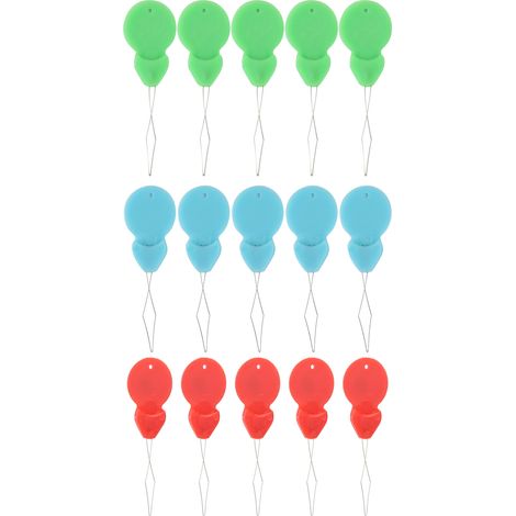 Lot de 100 passe-fils en plastique acier, outil DIY pour couture simple pour personnes âgées, enfilage facile. (1/5)