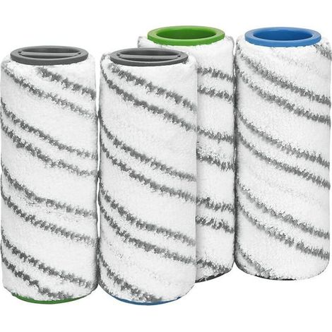 Lot de 4 Rouleaux de Rechange Gris Compatibles avec Nettoyeur de Sol à Vapeur FC7 FC5 FC3D FC3 (1/5)