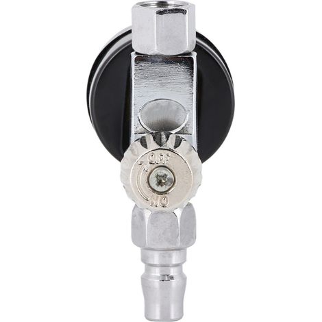 Pistolet pulvérisateur miniature ajustable avec manomètre régulateur d'air à membrane pour peinture auto, contrôle précis, outil de peinture professionnel (1/5)