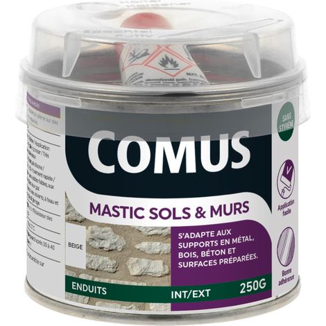 MASTIC SOLS ET MURS BEIGE 250GR - COMUS
