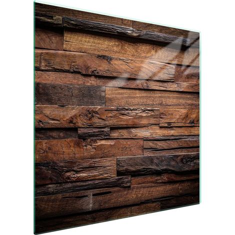 Plaque de protection en verre pour poêle à bois 50x52 (1/5)