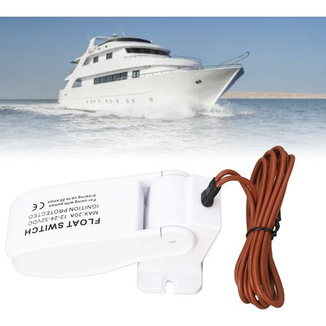 Interrupteur flottant DC32V 24V 12V pour pompe CC, interrupteur automatique pour pompe à bulbe, interrupteur de commande automatique (1/5)