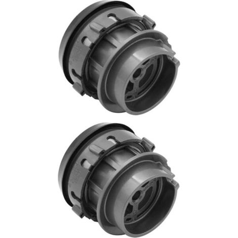 Coque de rechange pour aspirateur Dyson, compatible avec les modèles V6, V7, V8, V10 et V11, moteur 20W/30W, roulement moteur à pression, rouleau souple (2 pièces) (1/4)