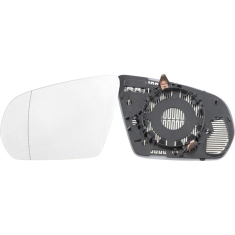 Verre de rétroviseur gauche chauffant asphérique Mercedes GLC X253 2015-2022