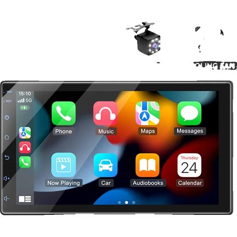 Autoradio, dimensioni dello schermo, integrazione con smartphone, compatibile con Ford, con telecamera (1/2)