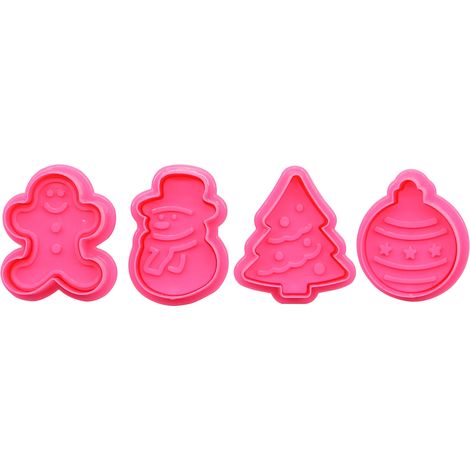 1 pièce Moule à gâteau Fondant Rose, motif festif, pour biscuits, pains, crêpes et sandwichs (1/5)