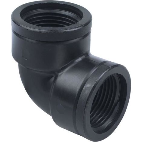 Coude égal Femelle 90° Cap Vert Filetage 33x42mm