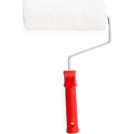 Baumwollfaden-Rollenbürste, für Heimwerker, glatte Oberfläche, etwas rau, Harzmaterial, Breite 20 cm
