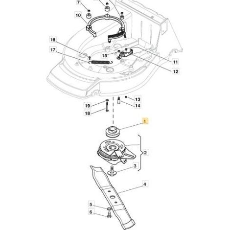PULEGGIA MOTORE HONDA TRAZIONE x NP53 B ORIGINALE STIGA - 122601923/0