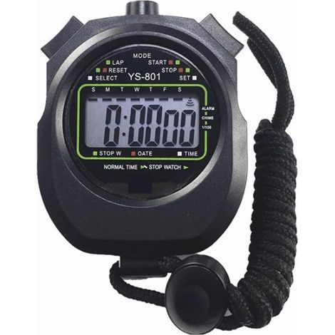 Chronomètre D'arbitre De Sport Étanche, Minuterie De Fitness, De Course, D'entraînement sur Piste Et sur Le Terrain (1/5)