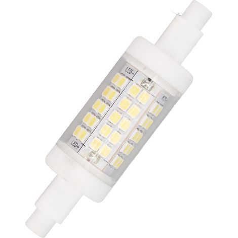 Ampoule LED R7s, spot double face 80 mm 5 W avec 60 LED, lumière blanche 6000 K, ampoule LED de type maïs comme alternative à l'électricité 220 V (1/5)