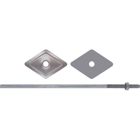 Friulsider BARRETTA ZINCATA GALVANICAMENTE CON DADO Ø M6  mm. 200 100.00 pz